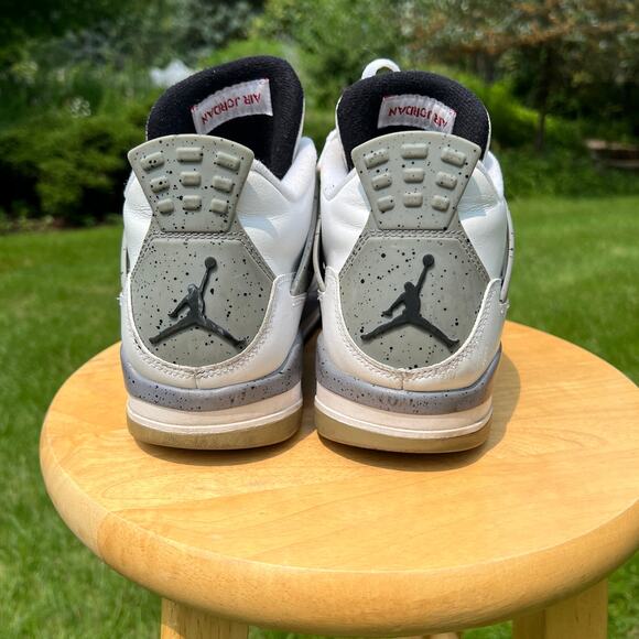 Nike Air Jordan 4 Retro White Cement 2012 Men\'s Shoes - Size 9.5 main image 5